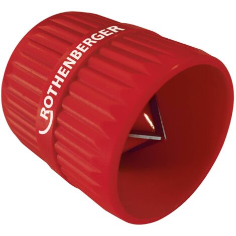 Rothenberger – Ébavureur intérieur et extérieur pour tubes en cuivre et plastique – Diamètre 4-36mm – Lames en acier spécial trempé – Utilisation pro