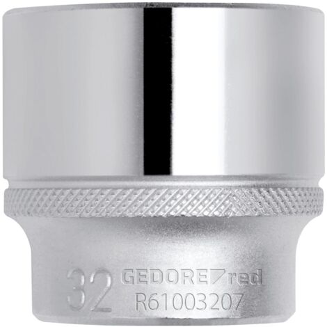 GEDORE RED 3300267 - Douille 1/2 6 pans SW18mm L.38mm , R61001806 (1/5)