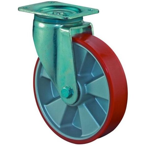 Roulette 250mm L600.B90 PlattePolyure GussKL L600.B90.250 (1/3)