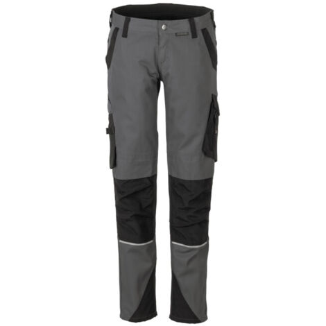 PLANAM Pantalon NORIT, ardoise / noir, Taille de confection DE : 48 (1/5)