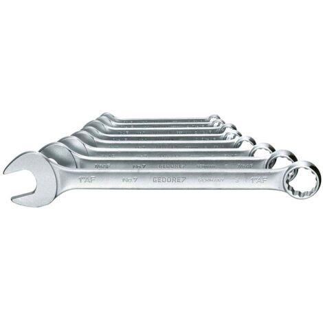 Jeu de clés mixtes Gedore 8 pcs. 3/8-1AF (1/2)
