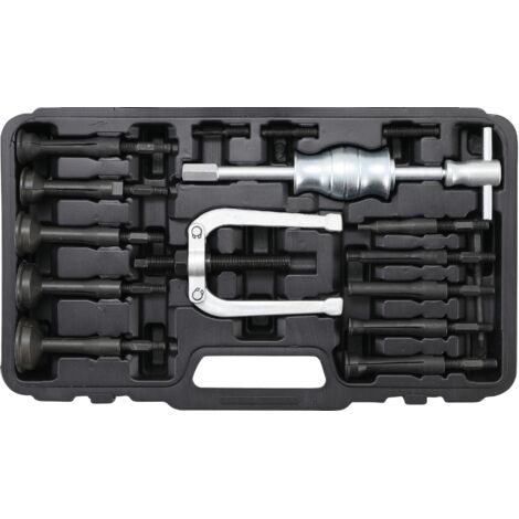 Bgs Technic – Jeu d’extracteurs de roulements intérieurs 16 pièces – Extracteur à 2 griffes – Manchons de dilatation pour roulements Ø 5-52mm – Outil mécanicien