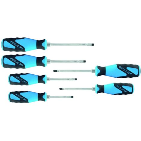 Assortiment de tournevis 3C avec capuchon de frappe, 6 pièces (1/5)
