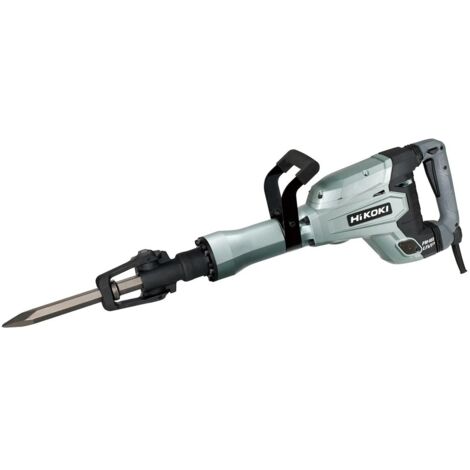 Hikoki – Marteau-piqueur hexagonal 28 mm H65SD3WTZ – 1340 W, 33,9 J – Pour béton armé, démolition efficace – Poignée anti-vibrations