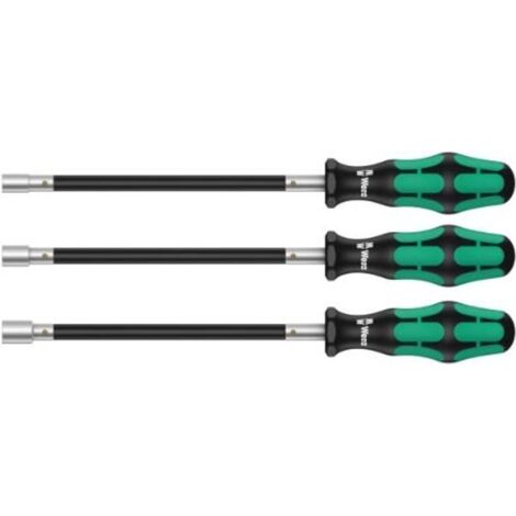 Wera 391/3 Jeu de tournevis pour colliers de serrage, 3 pièces (1/5)