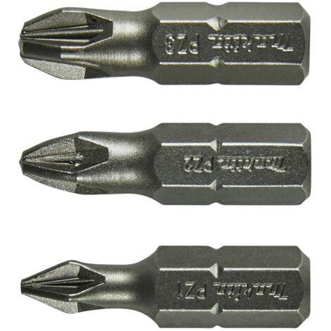 Makita PZ jeu d'embouts 25mm 3 pièces (1/5)
