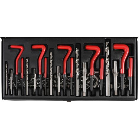 Kit de filets rapportés M5 - M12 130 pièces BGS Do it yourself (1/8)