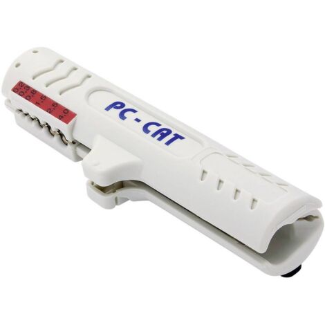Jokari – Pince à dénuder pour câbles ronds – Dénudage conducteurs 0,2 à 0,8 mm² – Lames en nitrure de titane – Certifié TÜV / GS