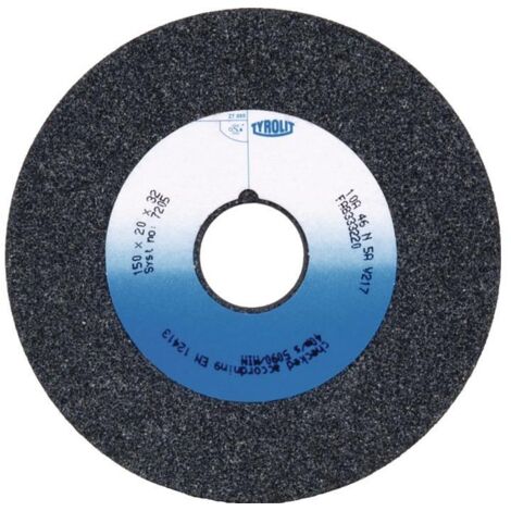 TYROLIT Meule pour touret DxIxP (mm), 175x25x32, Type : NK60