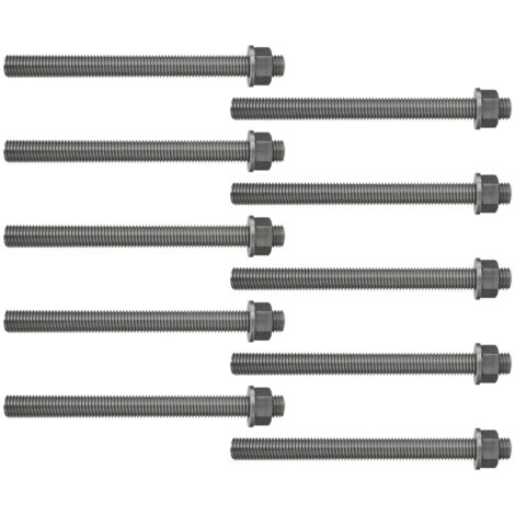 Tige filetée fischer FIS A M 12 x 140 R en acier inoxydable 10 pièces
