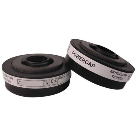 Paire de cartouches filtrantes TH1P pour casquette ventilée PowerCap