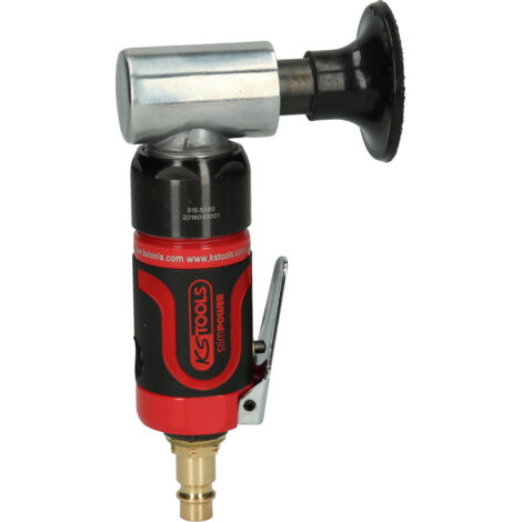 KS Tools - Mini ponceuse SlimPower® 1/4'' pour disque Ø 50 mm - 515.5580 (1/3)