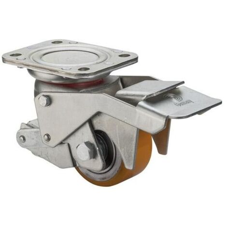 Roulette de levage W120.C10.075 Roulette pivotante avec frein BS Rollen (1/3)