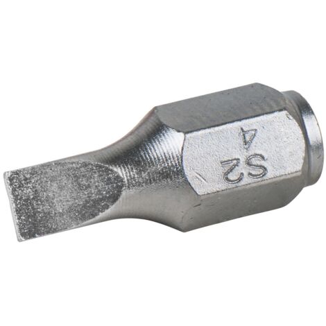 KS Tools 1/4" mini-bit pour vis à fente 4,0 mm, 18 mm (1/2)