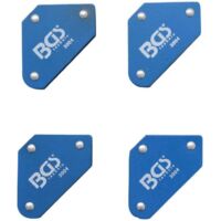 JEU DE SUPPORTS MAGNÉTIQUES MINI 45° - 90° - 135° 4 PIÈCES BGS 3004