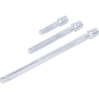 JEU DE RALLONGES BASCULANTS 10 MM (3/8'') 75 150 250 MM 3 PIÈCES BGS 2239