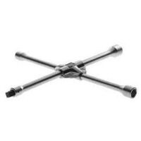 Facom – Clé en croix 17 - 19 - 23 mm 1/2 – Pour desserrer écrous de roue – Carré interchangeable – Longueur 400 mm – Poids 1,75 kg