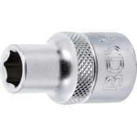 BGS Douille pour clé, six pans 12,5 mm (1/2") 3/8"