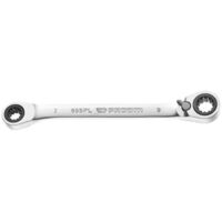 Facom – Clé à cliquet 7/32 x 9/32 pouce – Mécanisme réversible – Longueur 115 mm – Finition chrome satiné pour fixations aéronautiques