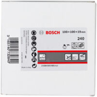 Rouleau abrasif à lamelles 19 mm K240 Bosch 100 mm - 2608000601