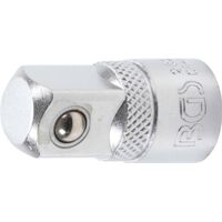 Adaptateur de clé à douille femelle 10 mm (3/8") - mâle 12,5 mm (1/2") BGS