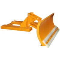 Lame à neige Bauer Südlohn SCH-U-V 150, peinte, jaune orangé