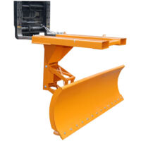 Lame à neige Bauer Südlohn SCH-P-S 240, peinte, jaune orangé