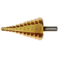 BGS Foret étagé nitruré au titane Ø 6 - 40,5 mm - 1615