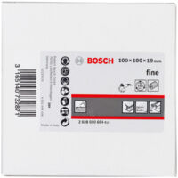 Rouleau abrasif à lamelles Bosch avec non-tissé 19 mm fin 100 mm