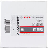 Rouleau abrasif à lamelles Bosch avec non-tissé 19 mm grossier 100 mm