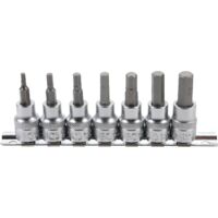 Jeu de douilles BGS TECHNIC chromé 7 pièces 3 à 10 mm