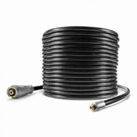 Tuyau de nettoyage haute pression 30 m – Pression max 140 bar – Accessoire pour nettoyeur Kärcher – Flexible et résistant aux chocs