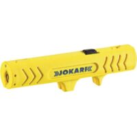 Jokari – Pince à dénuder TiN pour câble 8-13 mm – Dénudage simple dans les boîtes – Lames avec tranchant revêtu pour durée de vie prolongée