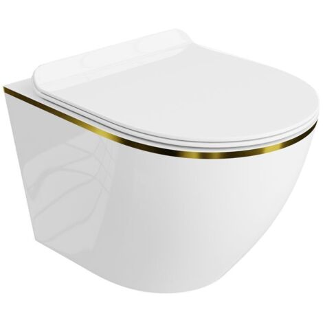 LAVITA Wand-WC  Hänge Toilette  Toilettenbecken 