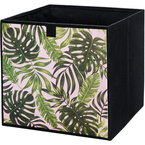 Storage Box faltbare Aufbewahrung Boxen 31 x 31 x 31 cm Blätter 1 stück (1/5)