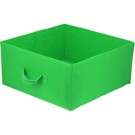 Storage Box  faltbare Aufbewahrung Boxen 31 x 31 x 15 cm  Grün  1 stück (1/5)