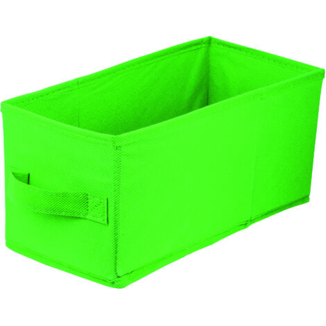 Storage Box  faltbare Aufbewahrung Boxen 15 x 31 x 15 cm  Grün  1 stück (1/5)