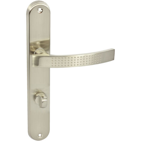 DOMINO TÜRGRIFF ALMA ECONOMY M9 NICKEL WC-BAD 78 R TÜRGARNITUR TÜR-KLINKE (1/5)