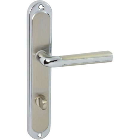 Türgriff 78 Drückergarnitur WC - Badezimmer Set Türdrückergarnitur RIO M6/M9 (1/5)