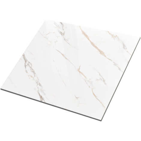 Lavita Fliese Feinsteinzeug Wand- und Bodenfliese Kebo Gold Glänzend 120x120 Rektifizierte Frostbeständig Qualität Gresfliesen : 2,88 m2 pro Packung