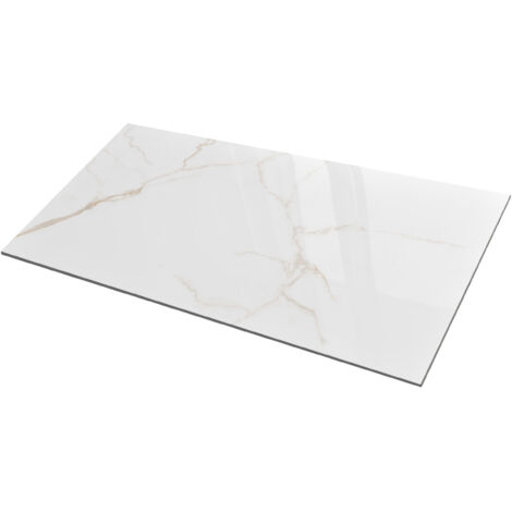 Lavita Fliese Feinsteinzeug Wand- und Bodenfliese Pristine Gold Glänzend 60x120 Rektifizierte Frostbeständig Qualität Gresfliesen : 1,44 m2 pro Packung