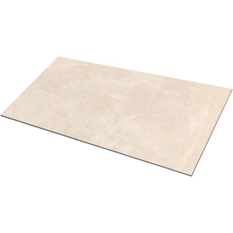 Lavita Fliese Feinsteinzeug Wand- und Bodenfliese Egeo Crema Matt 60x120 Rektifizierte Frostbeständig Qualität Gresfliesen : 1,44 m2 pro Packung
