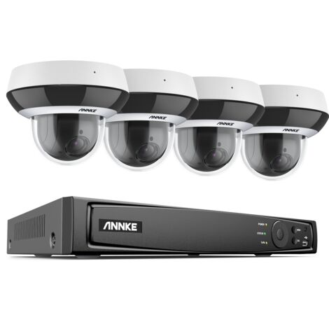 ANNKE 4K 8CH IP NVR H.265+ Video Security System 3K 4x Optical Zoom Waterproof Surveillance Kit 4Cameras (1/5)