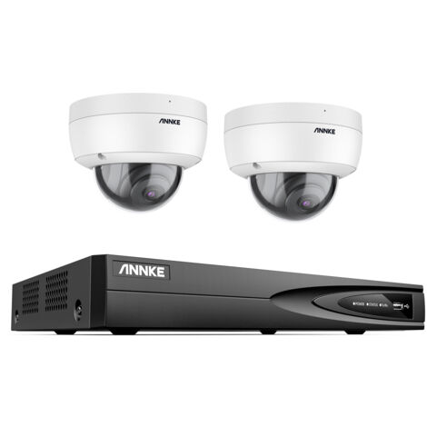 ANNKE Channel NVR IP Security Camera System 3K IR Network