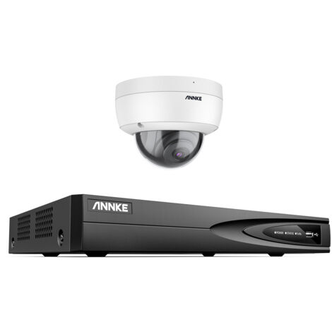 ANNKE 3K IR Network Camera 8 Channel NVR IP Security Camera System Color Night Vision Audio Record H.265+ IP67 Weatherproof CCTV Kit (1/5)
