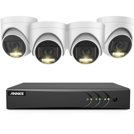 ANNKE 8CH Video Security System 5 in 1 H.265+ DVR Recorder 2MP Camera Outdoor Waterproof Protection CCTV Kit 4Camera (1/5)
