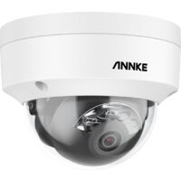 ANNKE 5MP POE Kamera 3K IPC Dome AI Personen- und Fahrzeugerkennung mit Audio mit Kartensteckplatz Dual Smart Light H.264/H.264+/H.265/H.265+ Objektiv 2,8 mm, IP67