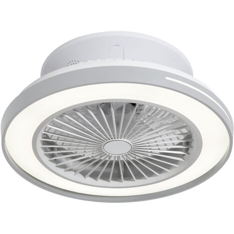 Ventilateur de plafond avec lumière LED et haut-parleurs