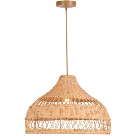 Suspension en fibre naturelle E27 (1/5)