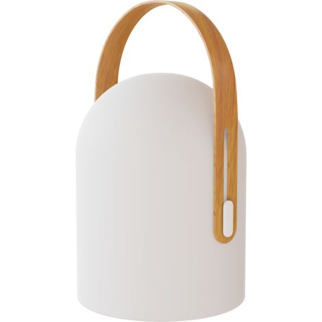 Lampe de table pour éxterieur portable blanc
